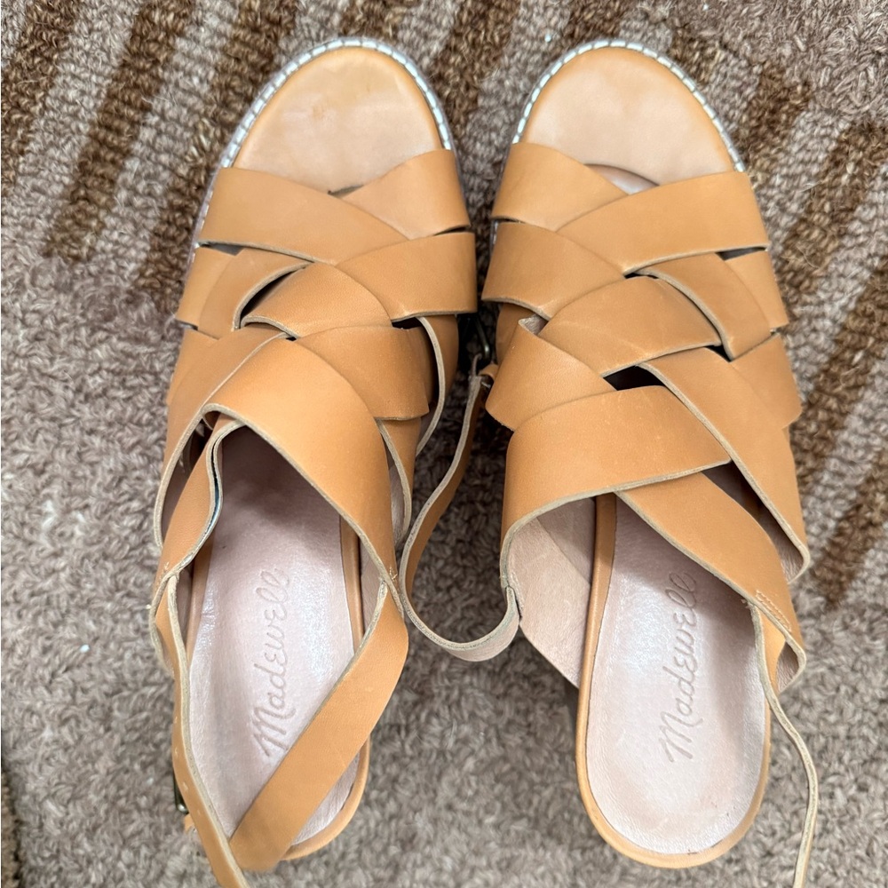 Madewell Women's Camel Sandals